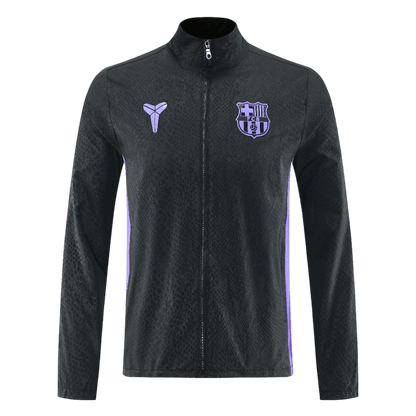 Barcelona Mens Windbreaker Jacket 2025/26 Black