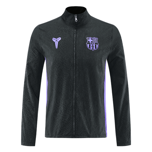 Barcelona Mens Windbreaker Jacket 2025/26 Black