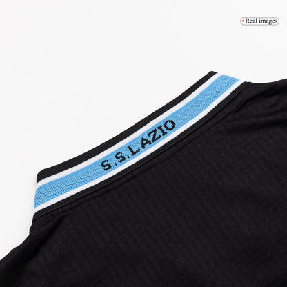 Retro Lazio Mens Away Soccer Jersey 1998/99 Navy