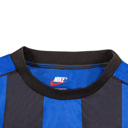 Retro BAGGIO #10 Inter Milan Mens Home Soccer Jersey 1999/00 Blue&Black