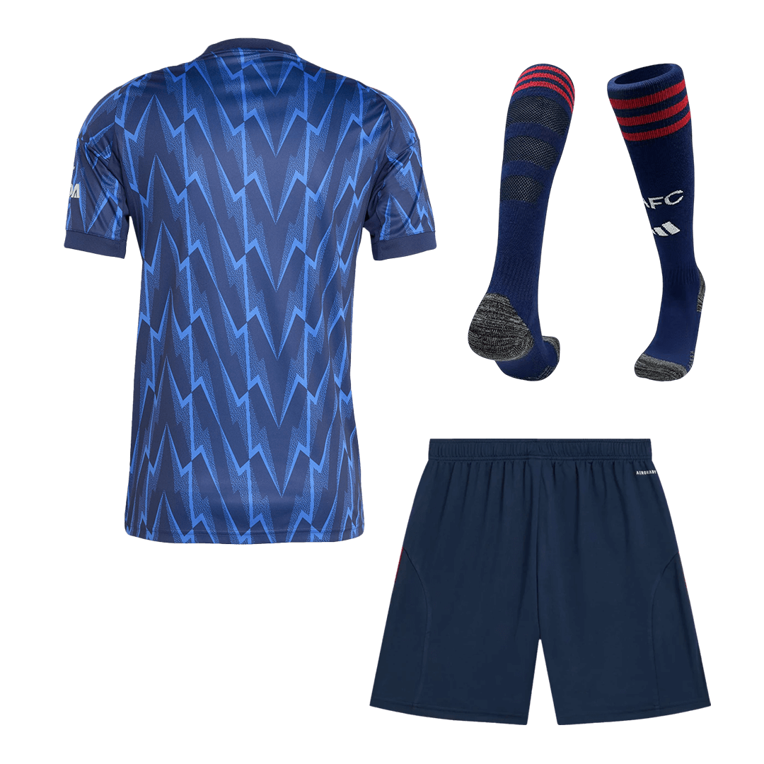 Arsenal Mens Away Soccer Full Set 2025/26 Blue