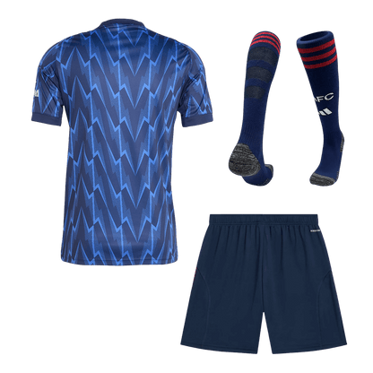 Arsenal Mens Away Soccer Full Set 2025/26 Blue