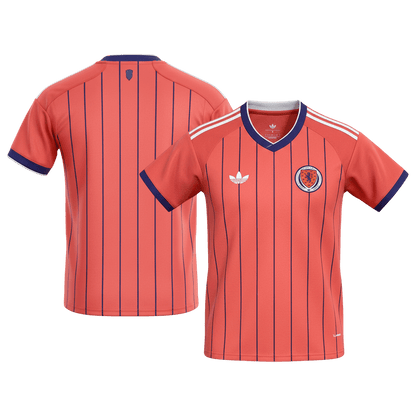 Scotland Mens Away Soccer Jersey World Cup 2026 Pink