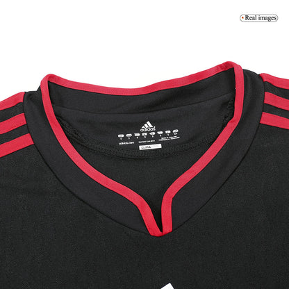 Retro Mexico Mens Away Soccer Jersey 2010 Black