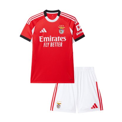 Benfica Kids Home Soccer Kit 2025/26 Red