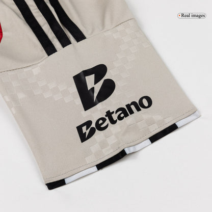 Benfica Kids Away Soccer Kit 2025/26 Beige