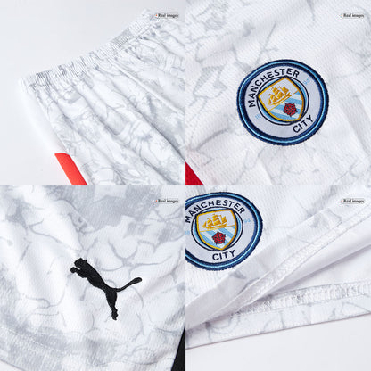 Manchester City Kids Soccer Kit World Cup KidSuper 2025/26 White