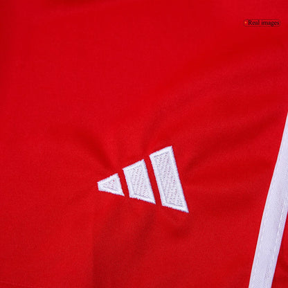 Bayern Munich Kids Home Soccer Kit 2025/26 Red