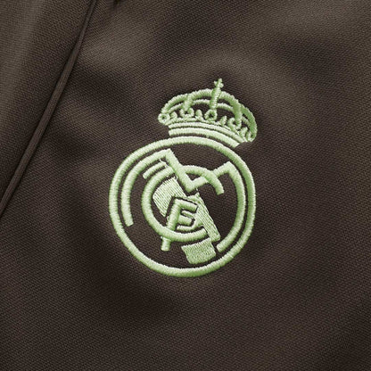 Real Madrid Kids Training Tracksuit Kit 2025/26 Green