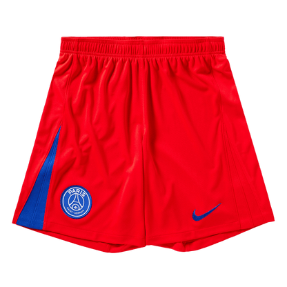 PSG Mens Third Away Soccer Full Set 2025/26 Red