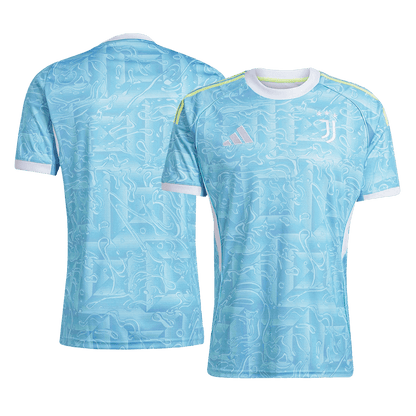 Juventus Mens Away Soccer Jersey 2025/26 Blue