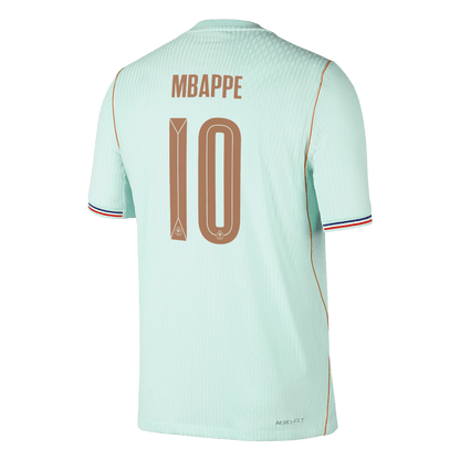MBAPPE #10 France Mens Away Soccer Jersey World Cup 2026 Green - Player Version