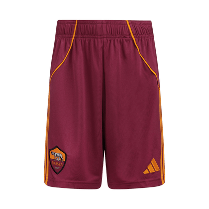 Roma Mens Home Soccer Shorts 2025/26 Red