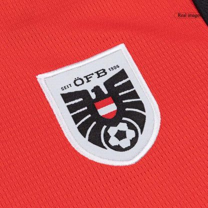 Austria Kids Home Soccer Kit World Cup 2026 Red