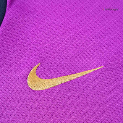 Barcelona Mens Pre-Match Soccer Jersey 2025/26 Purple