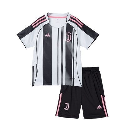 Juventus Kids Home Soccer Kit 2025/26 Black&White