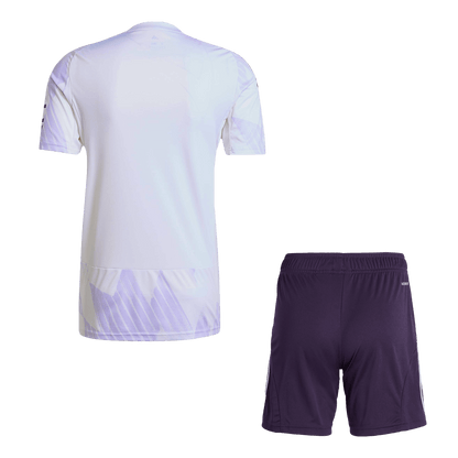Manchester United Mens Away Soccer Kit 2025/26 White