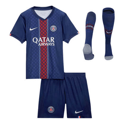 PSG Kids Home Soccer Full Set 2025/26 Navy