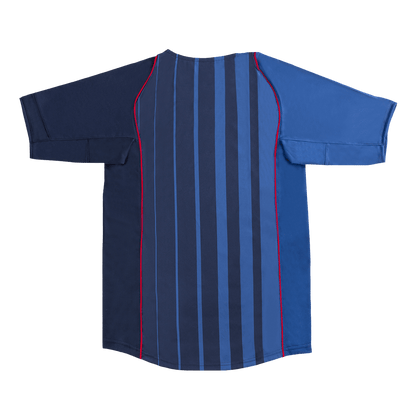 Retro Barcelona Mens Away Soccer Jersey 2004/05 Blue