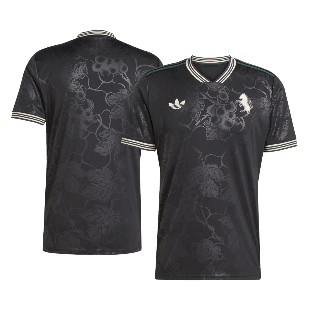 Juventus Mens Third Away Soccer Jersey 2025/26 Black