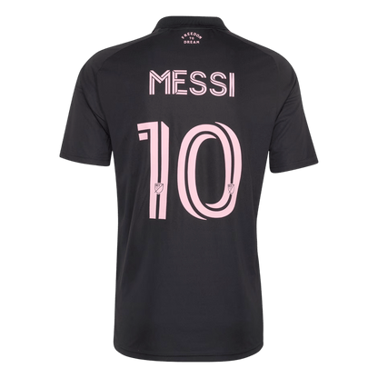 MESSI #10 Inter Miami CF Mens Away Soccer Jersey 2026 Black