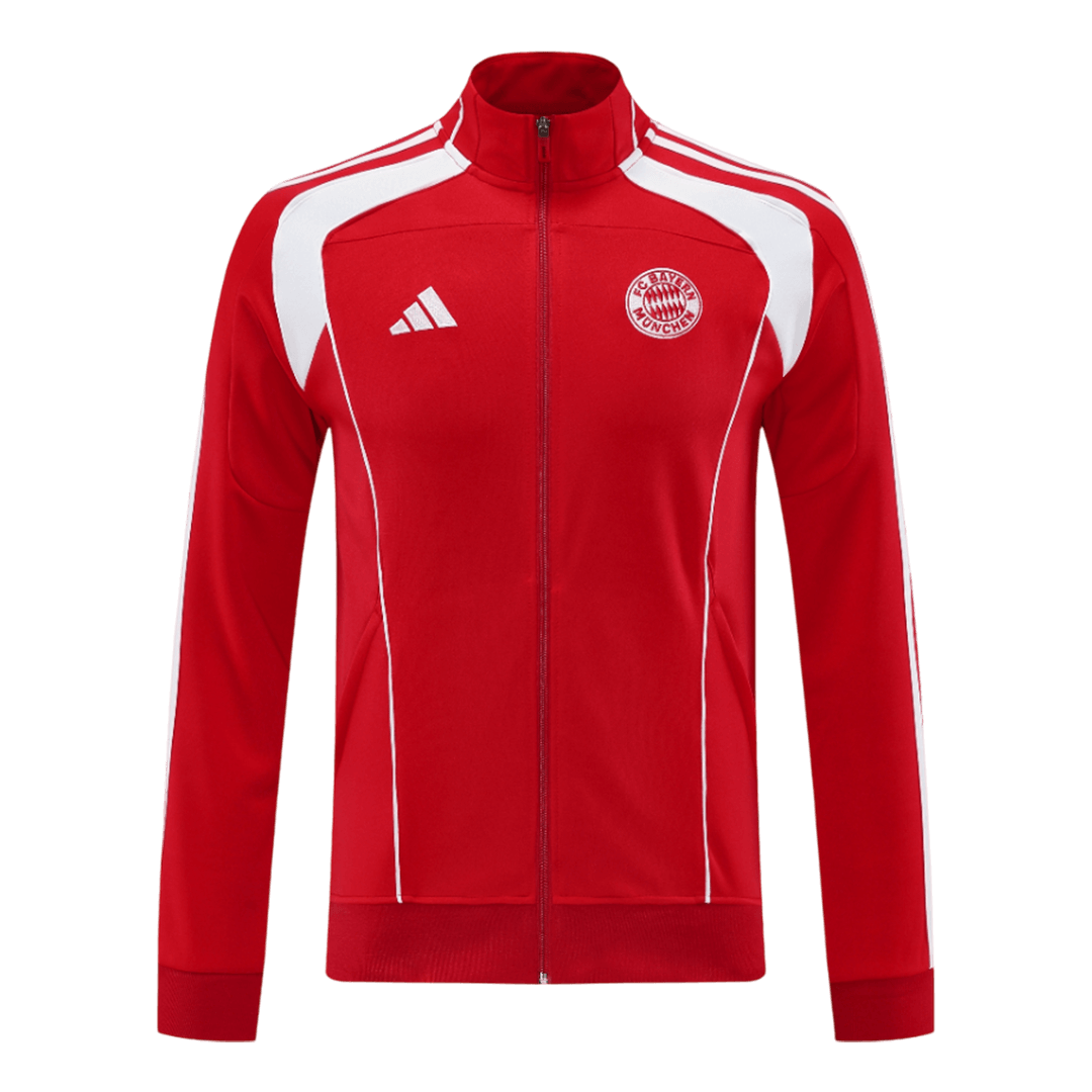 Bayern Munich Mens Training Tracksuit Kit 2025/26 Red