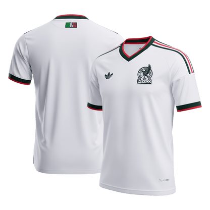 Mexico Mens Away Soccer Jersey World Cup 2026 White
