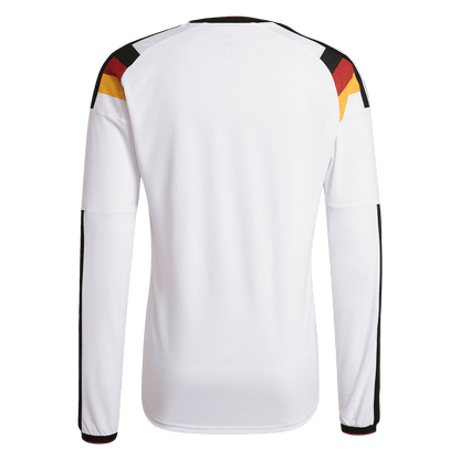 Germany Mens Home Long Sleeve Soccer Jersey World Cup 2026 White