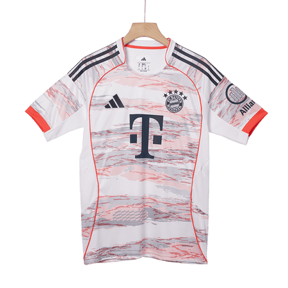 Bayern Munich Mens Away Soccer Jersey 2025/26 White