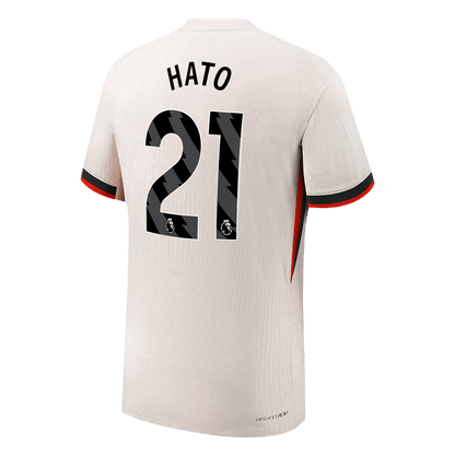 HATO #21 Chelsea Mens Away Soccer Jersey 2025/26 White - Player Version