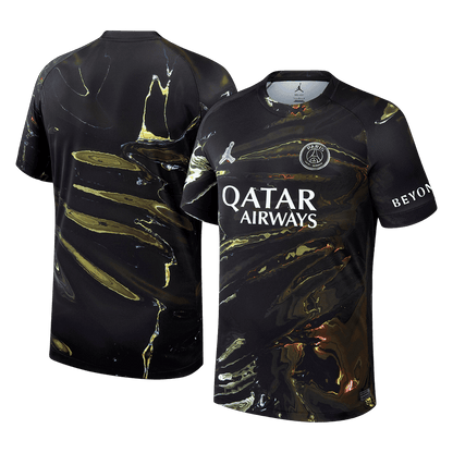PSG Mens Soccer Jersey 2025/26 Black