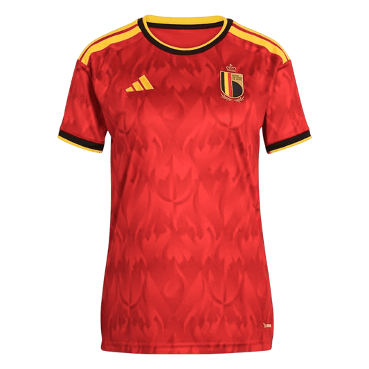 Belgium Womens Home Soccer Jersey World Cup 2026 Red