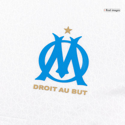 Marseille Mens Home Soccer Jersey 2025/26 White - Player Version