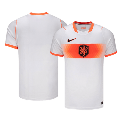 Netherlands Mens Away Soccer Jersey World Cup 2026 White