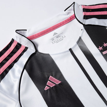 Juventus Kids Home Soccer Kit 2025/26 Black&White