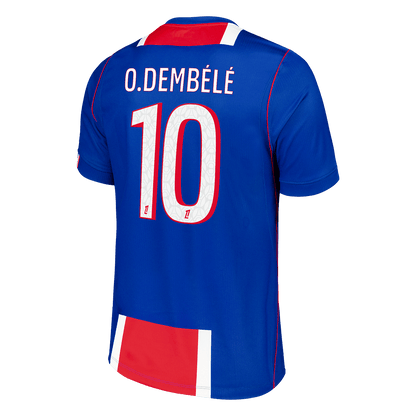 O.DEMBÉLÉ #10 PSG Mens Home Soccer Jersey 2026/27 Old Royal