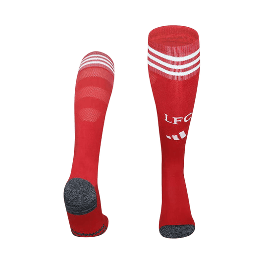 Liverpool Kids Home Soccer Socks 2025/26 Red [PREMIUM]