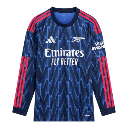 Arsenal Mens Away Long Sleeve Soccer Jersey 2025/26 Navy