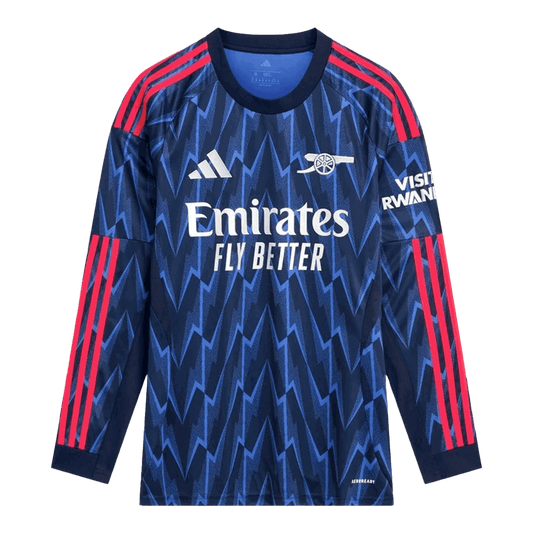 Arsenal Mens Away Long Sleeve Soccer Jersey 2025/26 Navy