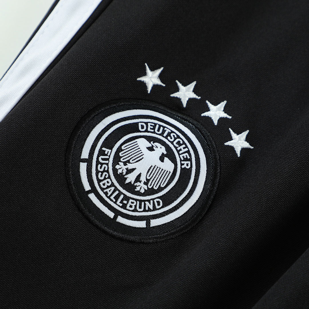 Germany Mens Training Tracksuit Kit 2026 Black
