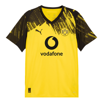 Borussia Dortmund Mens Home Soccer Jersey 2025/26 Yellow
