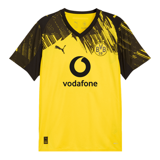 Borussia Dortmund Mens Home Soccer Jersey 2025/26 Yellow