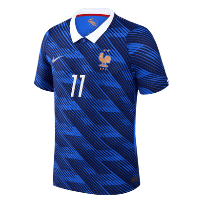 OLISE #11 France Mens Home Soccer Jersey World Cup 2026 Blue - Player Version