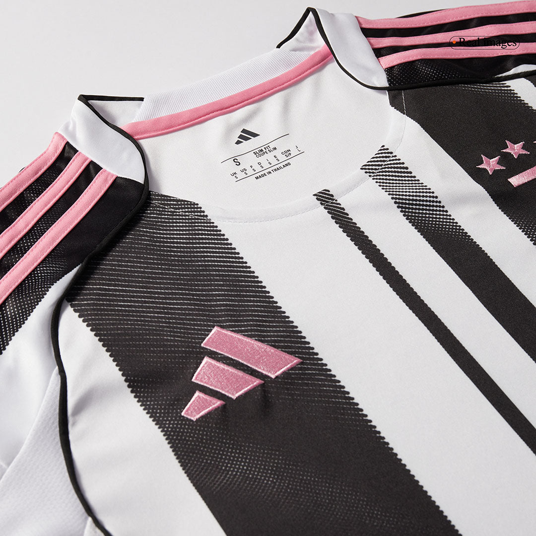 KALULU #15 Juventus Mens Home Soccer Jersey 2025/26 Black&White