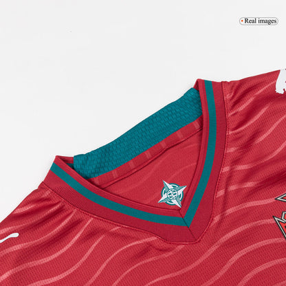 RONALDO #7 Portugal Kids Home Soccer Kit World Cup 2026 Red [PREMIUM]