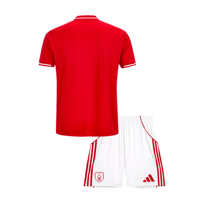 Nottingham Forest Kids Home Soccer Kit 2025/26 Red