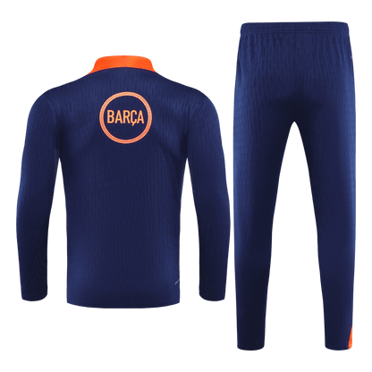 Barcelona Mens Training Tracksuit Kit 2025/26 Black&Orange