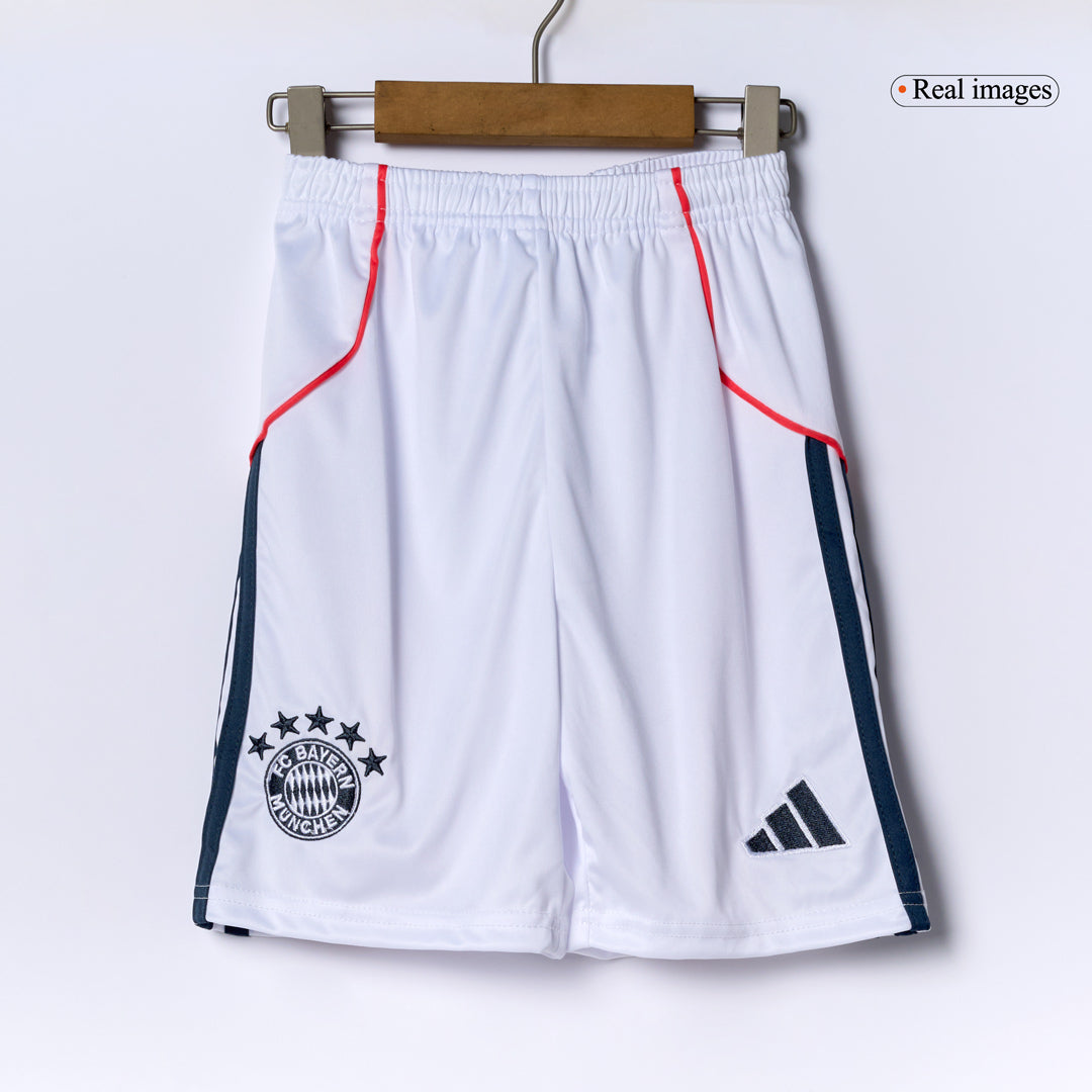 Bayern Munich Kids Away Soccer Kit 2025/26 White