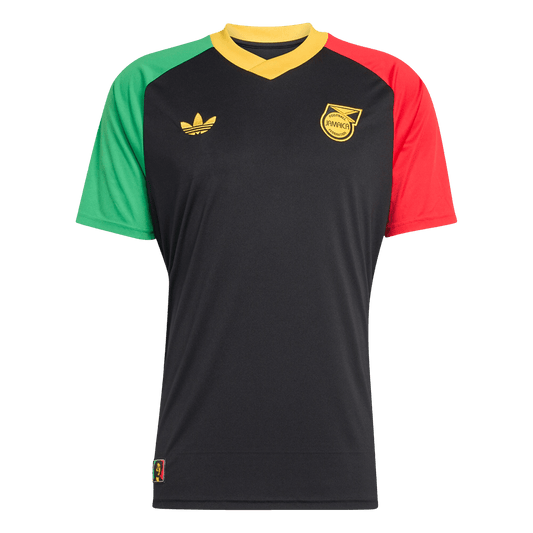 Jamaica Mens Pre-Match Soccer Jersey World Cup 2026 Black
