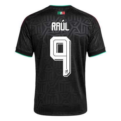 RAÚL #9 Mexico Mens Third Soccer Jersey World Cup 2026 Black